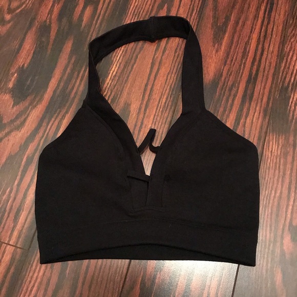 Free People Dream Catcher Halter Black Size M/L - Picture 4 of 5